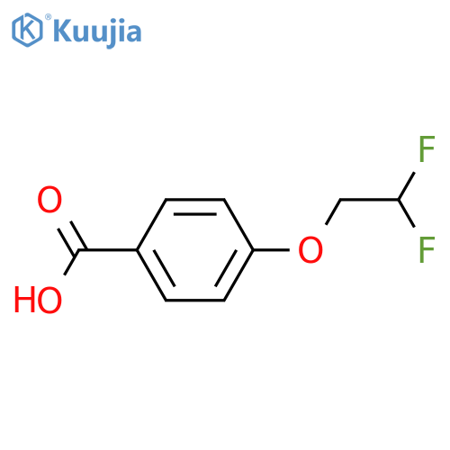 4-(2,2-difluoroethoxy)benzoic Acid structure