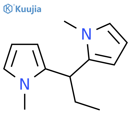 1H-Pyrrole, 2,2'-propylidenebis[1-methyl- structure