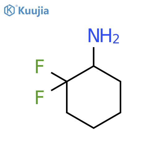 2,2-difluorocyclohexan-1-amine structure