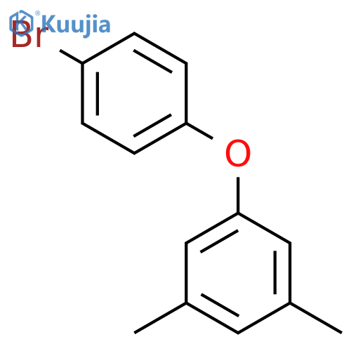 Benzene, 1-(4-bromophenoxy)-3,5-dimethyl- structure