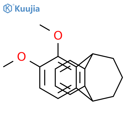 9,10-Propanoanthracene, 9,10-dihydro-1,2-dimethoxy- structure