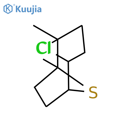 2,5-Dichloro-1,2-dimethyl-9-thiabicyclo[4.2.1]nonane structure