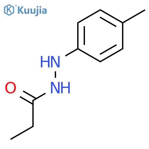 PROPANOIC ACID, 2-(4-METHYLPHENYL)HYDRAZIDE structure