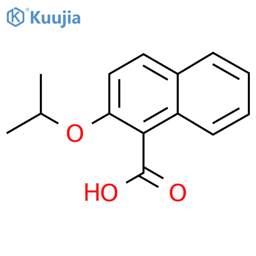 2-Isopropoxy-1-naphthoic acid structure