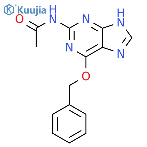 Acetamide,N-[6-(phenylmethoxy)-9H-purin-2-yl]- structure