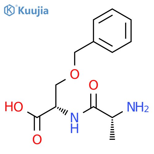 L-Serine, D-alanyl-O-(phenylmethyl)- structure