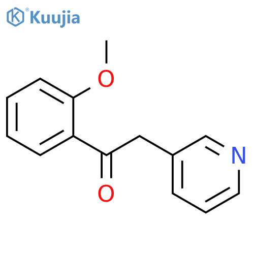 1-(2-Methoxy-phenyl)-2-pyridin-3-yl-ethanone structure