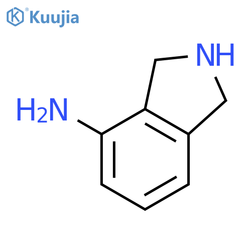 2,3-dihydro-1H-isoindol-4-amine structure