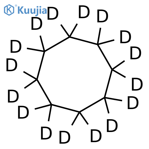 Cyclooctane-d16 structure