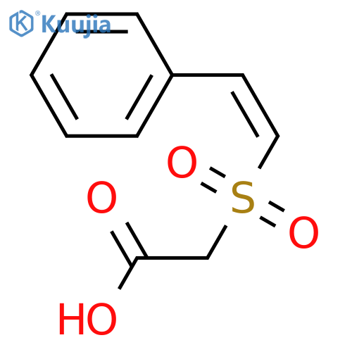 z-styrenesulphonylacetic acid structure
