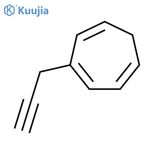 1,3,5-Cycloheptatriene, 3-(2-propynyl)- structure