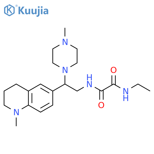 N-ethyl-N'-2-(1-methyl-1,2,3,4-tetrahydroquinolin-6-yl)-2-(4-methylpiperazin-1-yl)ethylethanediamide structure