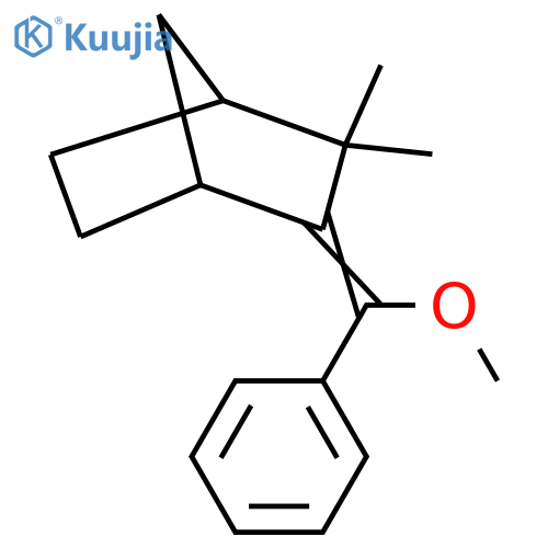 Bicyclo[2.2.1]heptane, 3-(methoxyphenylmethylene)-2,2-dimethyl-, (E)- structure