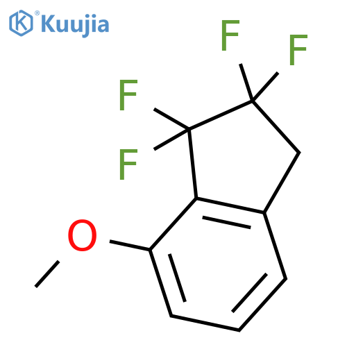 1H-Indene, 1,1,2,2-tetrafluoro-2,3-dihydro-7-methoxy- structure