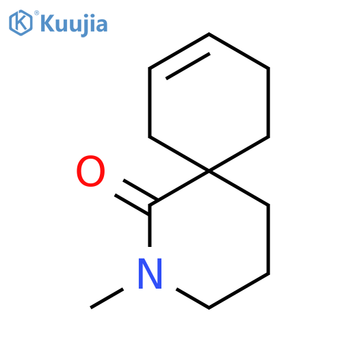 2-Azaspiro[5.5]undec-8-en-1-one, 2-methyl- structure