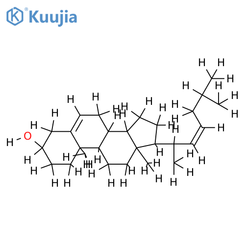 22-Dehydrocholesterin structure