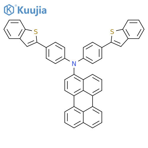 3-Perylenamine, N,N-bis(4-benzo[b]thien-2-ylphenyl)- structure
