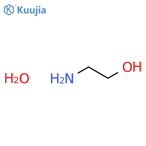 Ethanol, 2-amino-, hydrate (1:1) structure