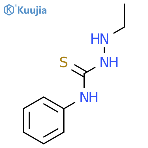 Hydrazinecarbothioamide, 2-ethyl-N-phenyl- structure