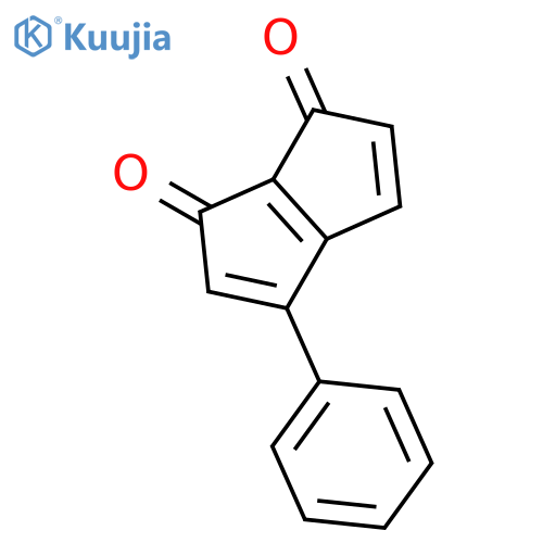 1,6-Pentalenedione, 3-phenyl- structure