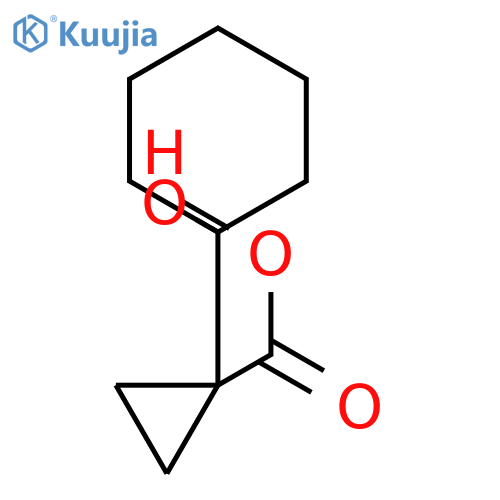 methyl 1-(1-hydroxycyclohexyl)cyclopropane-1-carboxylate structure