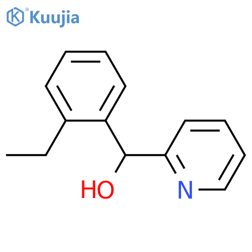 (2-ethylphenyl)-pyridin-2-ylmethanol structure