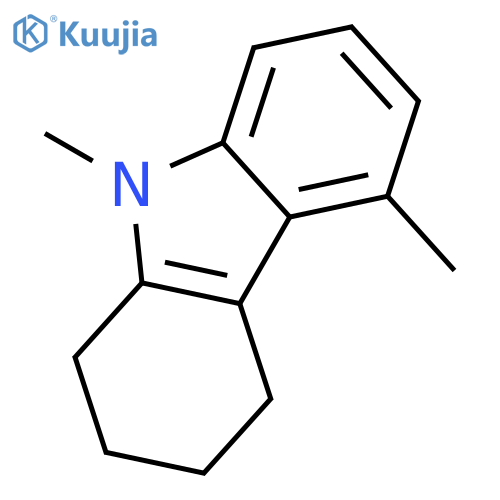 1H-Carbazole, 2,3,4,9-tetrahydro-5,9-dimethyl- structure