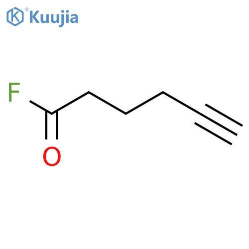 5-Hexynoyl fluoride structure