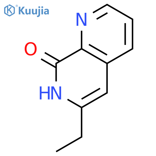 1,7-Naphthyridin-8(7H)-one, 6-ethyl- structure