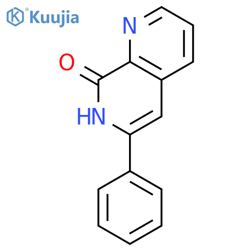 1,7-Naphthyridin-8(7H)-one, 6-phenyl- structure