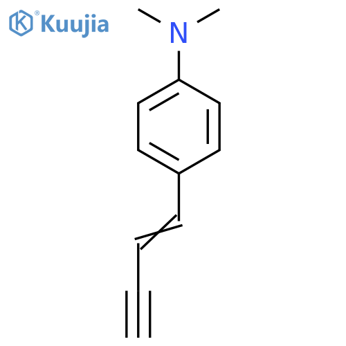 4-(But-1-en-3-yn-1-yl)-N,N-dimethylaniline structure