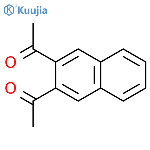 Ethanone, 1,1'-(2,3-naphthalenediyl)bis- structure