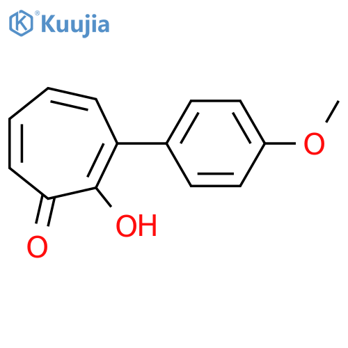2-Hydroxy-3-(4-methoxyphenyl)cyclohepta-2,4,6-trien-1-one structure