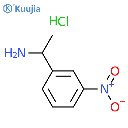 1-(3-Nitrophenyl)ethanamine hydrochloride structure