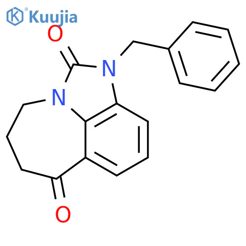 Imidazo[4,5,1-jk][1]benzazepine-2,7(1H,4H)-dione, 5,6-dihydro-1-(phenylmethyl)- structure