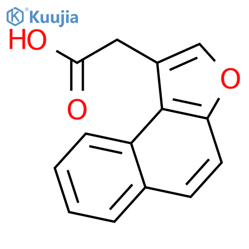 Naphtho2,1-bfuran-1-yl-acetic acid structure