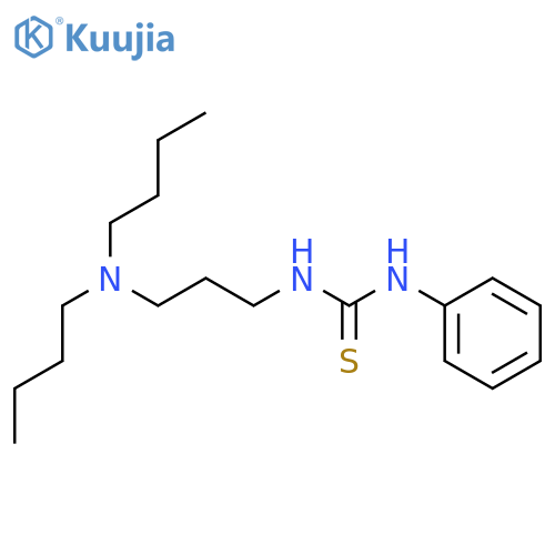 1-(3-(Dibutylamino)propyl)-3-phenyl-2-thiourea structure