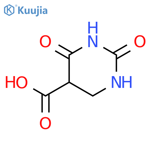2,4-dioxohexahydropyrimidine-5-carboxylic acid structure
