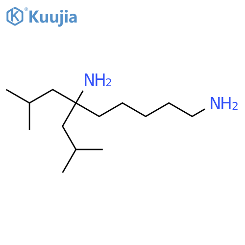 1,6-Hexanediamine, bis(2-methylpropyl)- structure
