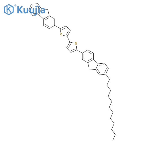 2,2'-Bithiophene, 5-(7-dodecyl-9H-fluoren-2-yl)-5'-(9H-fluoren-2-yl)- structure