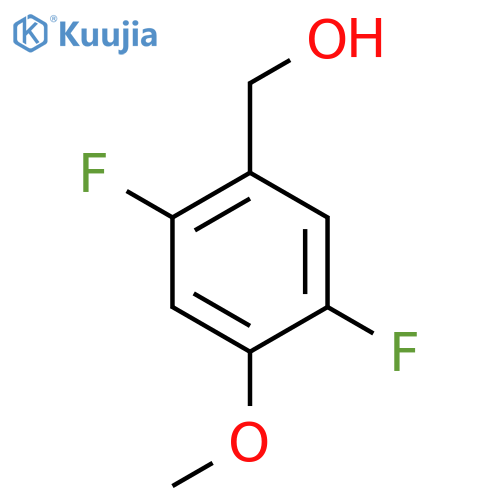 (2,5-Difluoro-4-methoxyphenyl)methanol structure