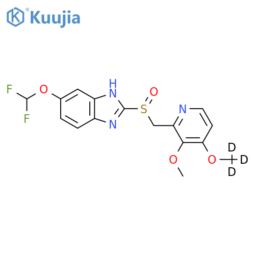 Pantoprazole-d3 structure