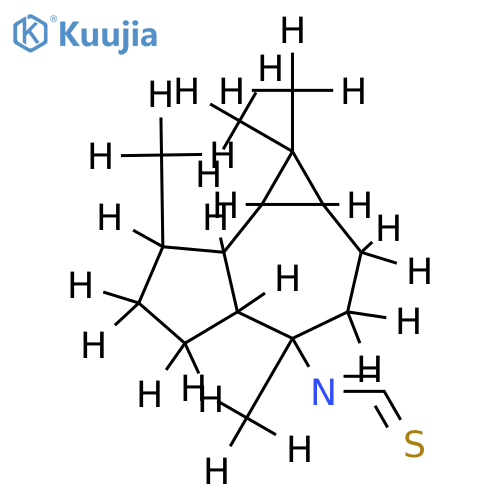 10alpha-isothiocyanatoalloaromadendrane structure