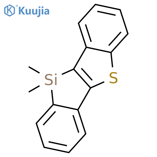 10H-[1]Benzosilolo[3,2-b][1]benzothiophene, 10,10-dimethyl- structure