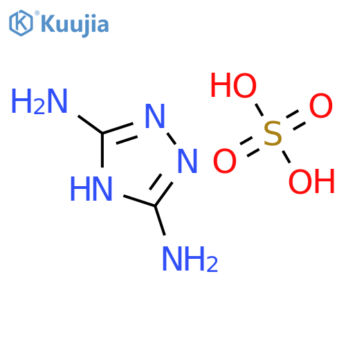 1H-1,2,4-Triazole-3,5-diamine sulfate structure