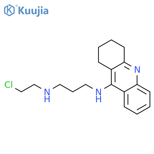 1,3-Propanediamine, N1-(2-chloroethyl)-N3-(1,2,3,4-tetrahydro-9-acridinyl)- structure