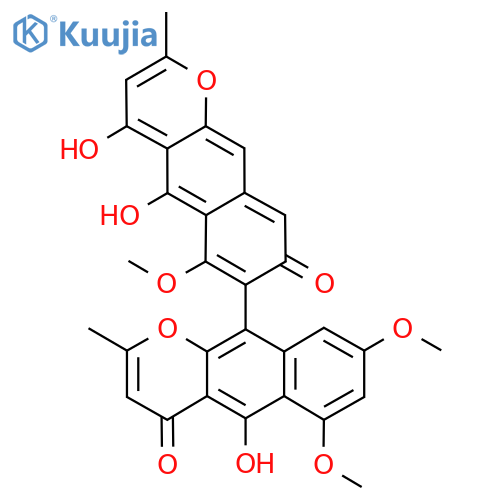 Dianhydroaurasperone C structure