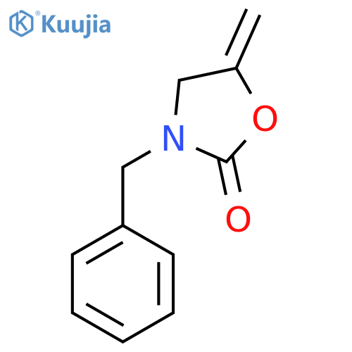 2-Oxazolidinone, 5-methylene-3-(phenylmethyl)- structure
