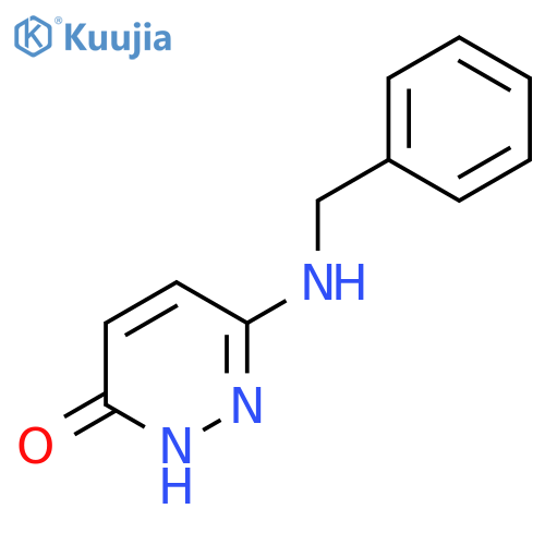 6-(benzylamino)pyridazin-3-ol structure