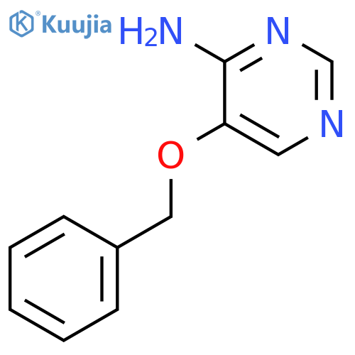 5-(Benzyloxy)pyrimidin-4-amine structure